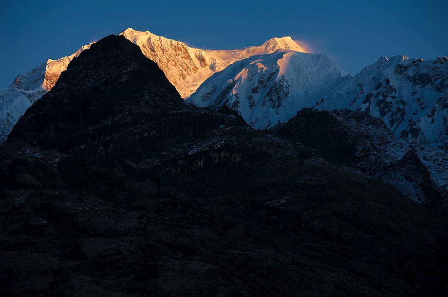 Widok z Dzongri (Goecha La trek)